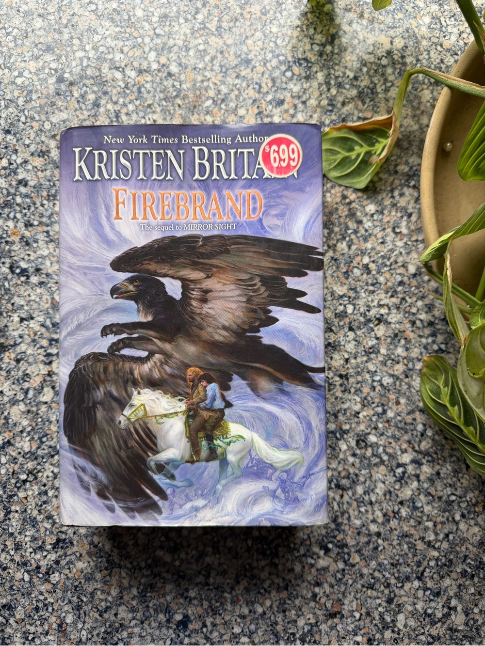 Firebrand by Kristen Britain Hardcover w/ Dust Jacket Green Rider Book 6 Fantasy